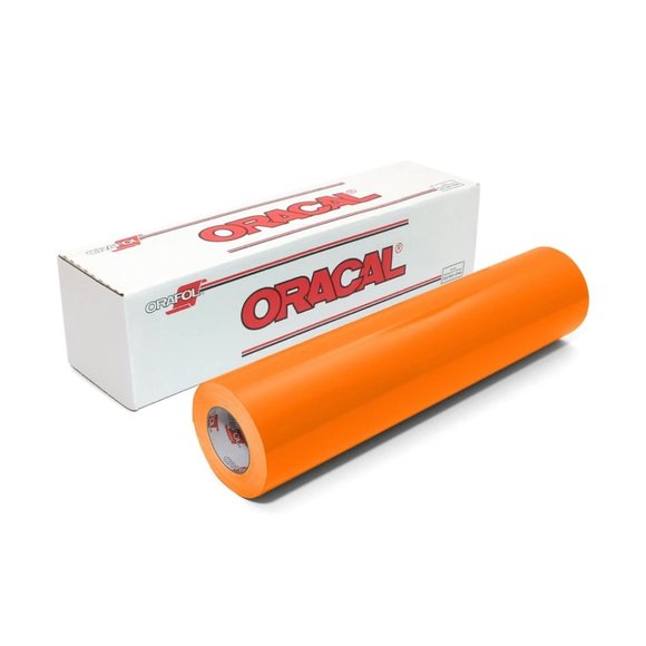 12" x 5 Feet PASTEL ORANGE Oracal 651 Cricut Hobby Craft Decal Vinyl Sticker - Picture 1 of 4